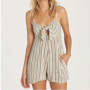 NWT Billabong Twist And Jump Romper Large